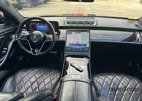 2021 Mercedes-Benz S 580 4Matic z USA, uszkodzony, nr VIN W1K6G7GB6MA058867